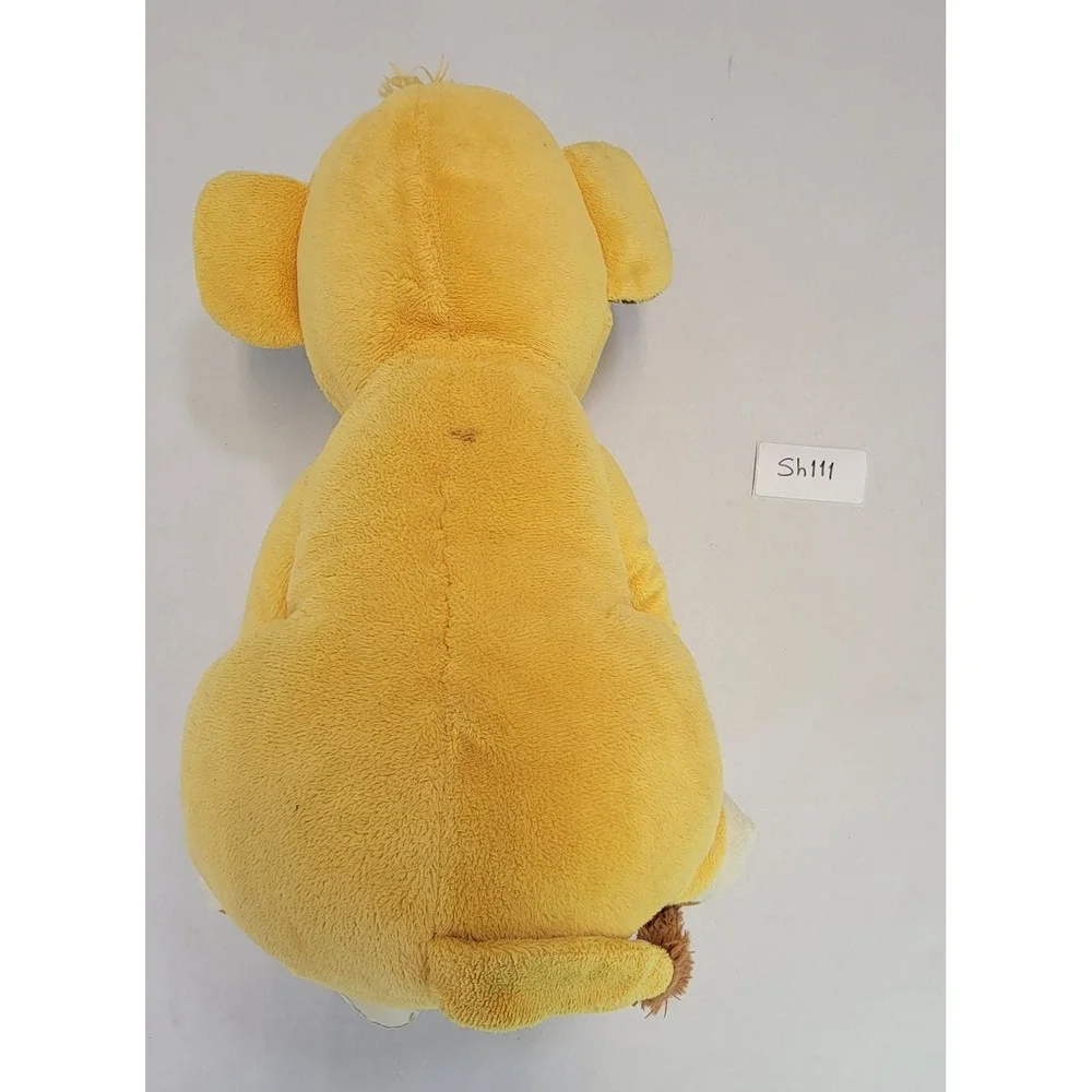 Disney The‎ Lion King Simba Plush Stuffed Animal Yellow Soft Toy